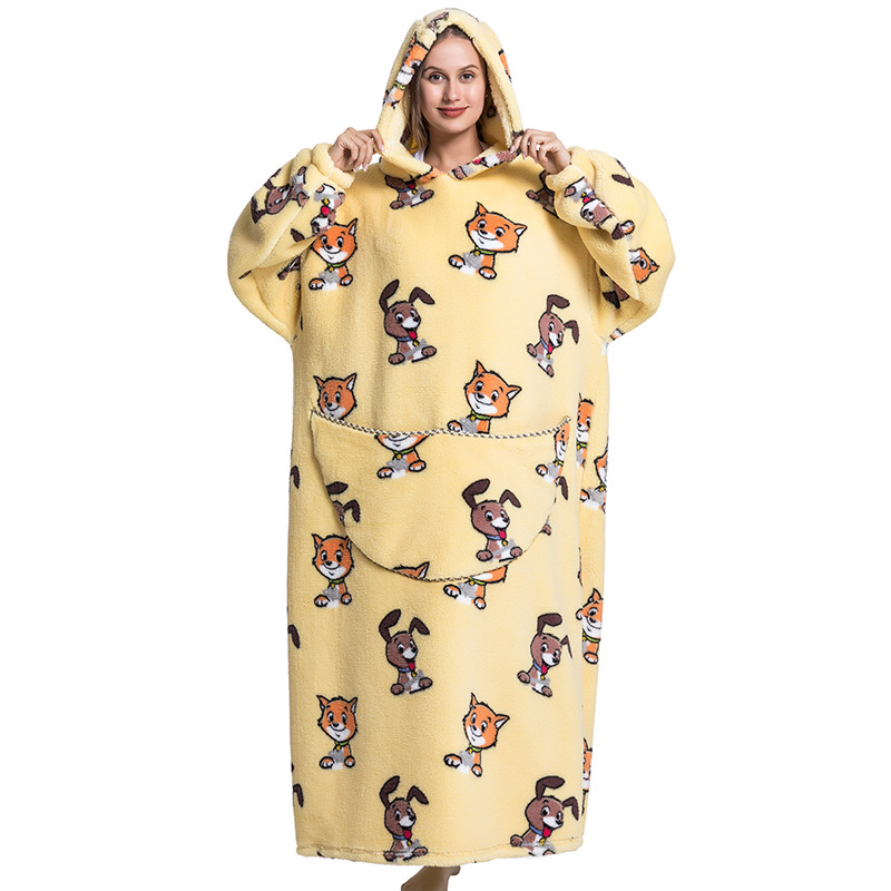 Oversized Hoodie Blanket Pajamas（BUY 2 FREE SHIPPING)