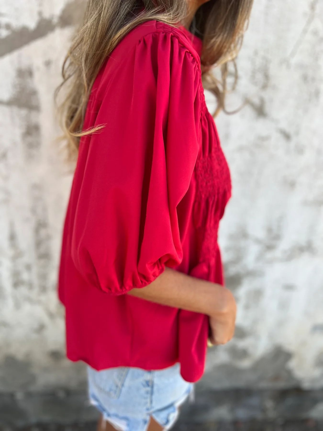 🔥HOT SALE🔥Ladies Summer Pleated Shirt