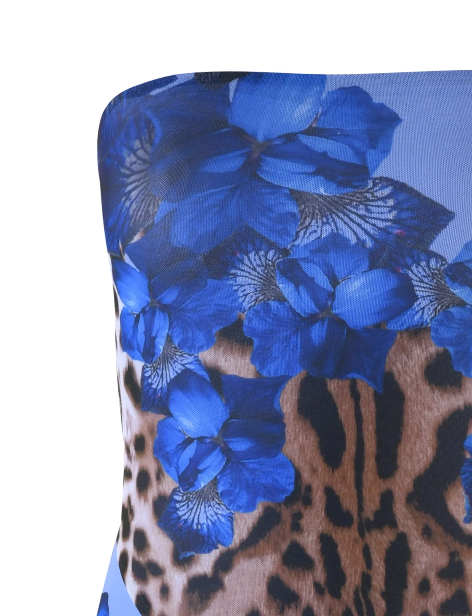 🔥🔥🔥🔥Mesh bandeau maxi dress