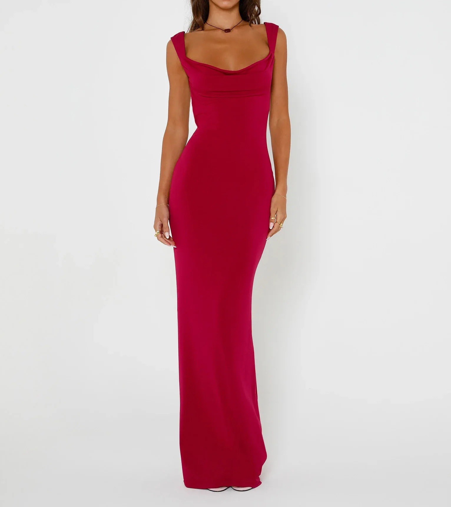 🔥🔥🔥🔥Satin bow maxi dress