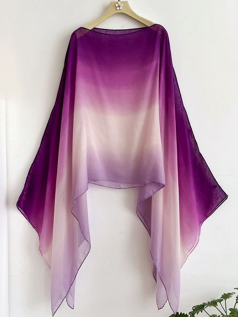 Elegant sunscreen gradient color thin shawl(BUY 2 FREE SHIPPING)