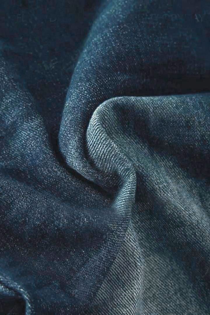 MIDIROS Vintage Low Waist Ripped Button Up Jeans-Umairmen