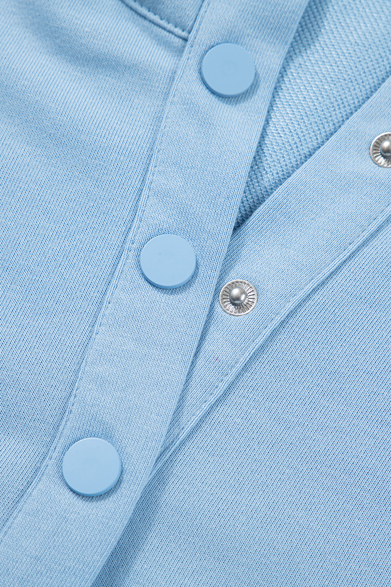 Women's Scallop Hem Henley Shirt Dress(BUY 2 FREE SHIPPING)