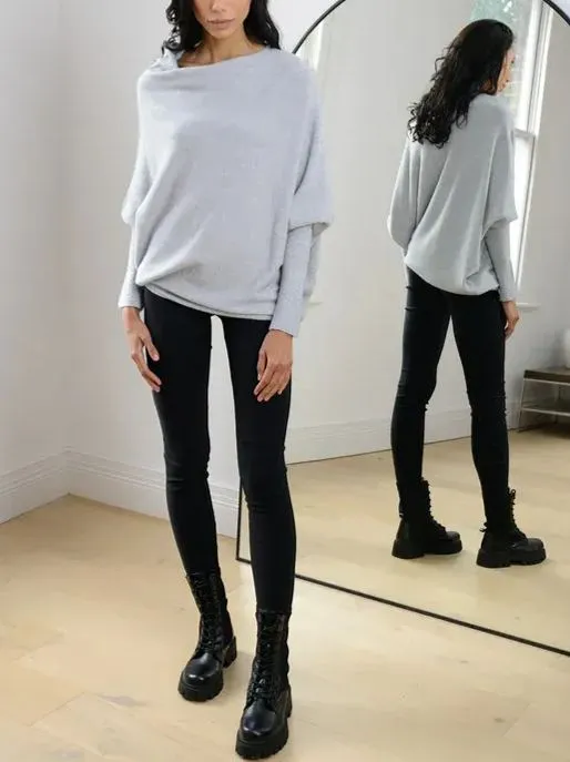 🔥🔥🔥🔥2024 Asymmetric Draped Jumper (Buy 2 Free Shipping)