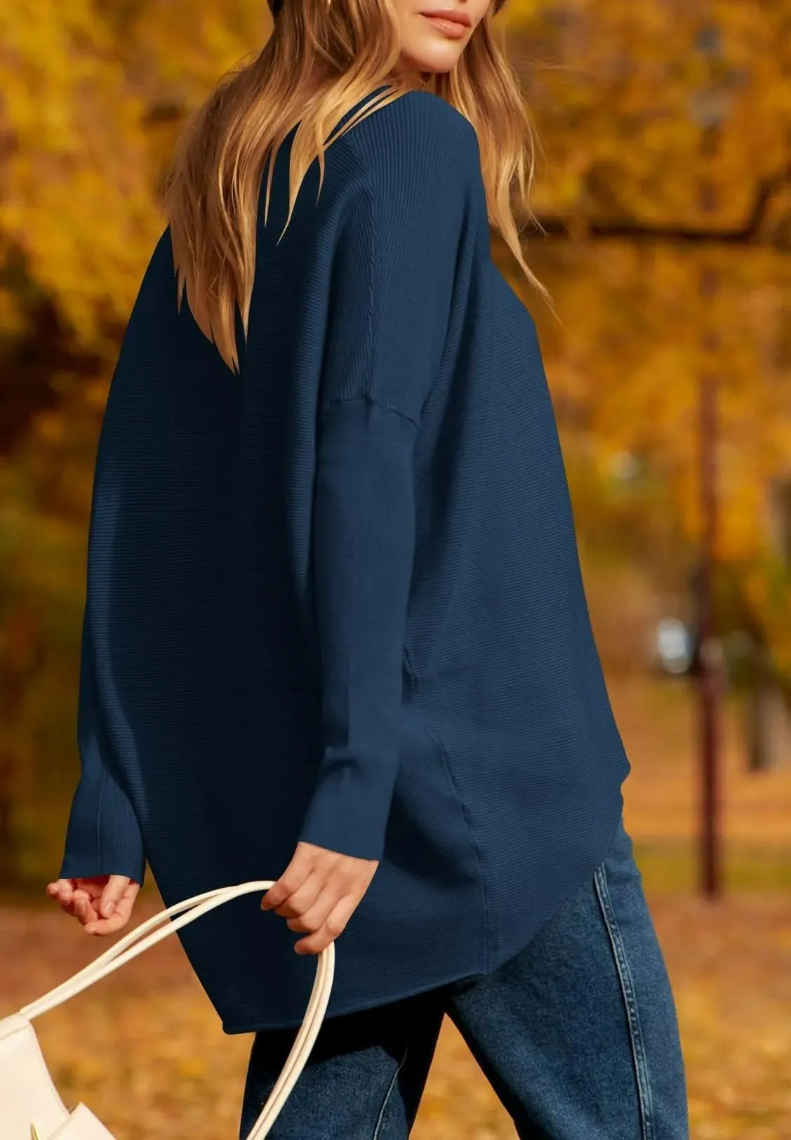 2025 New Women's Bat Sleeve Knitted Pullover(Buy 2 Free Shipping)