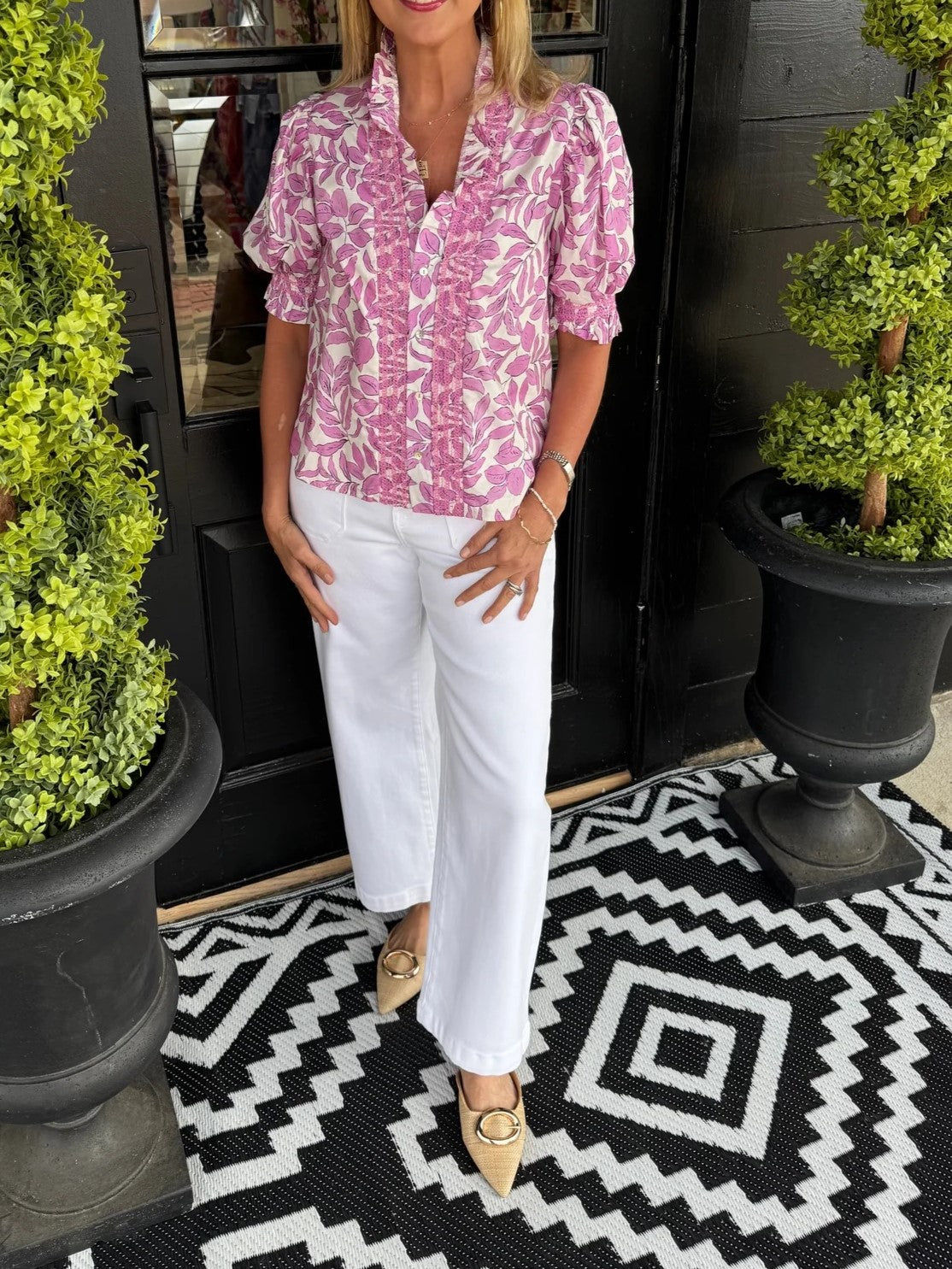 Women's Spring Summer Floral Blouse（Buy 2 Free Shipping）