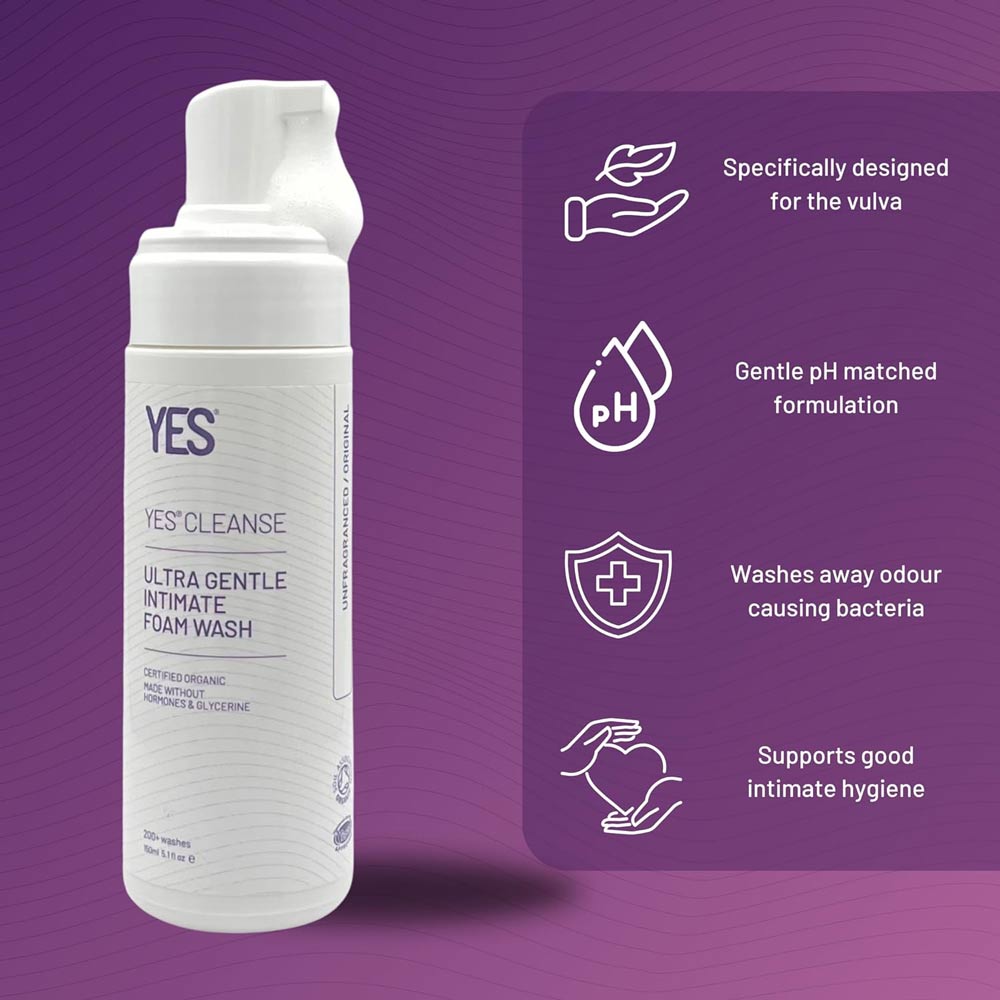 YES CLEANSE Unfragranced Intimate Wash – 150ml