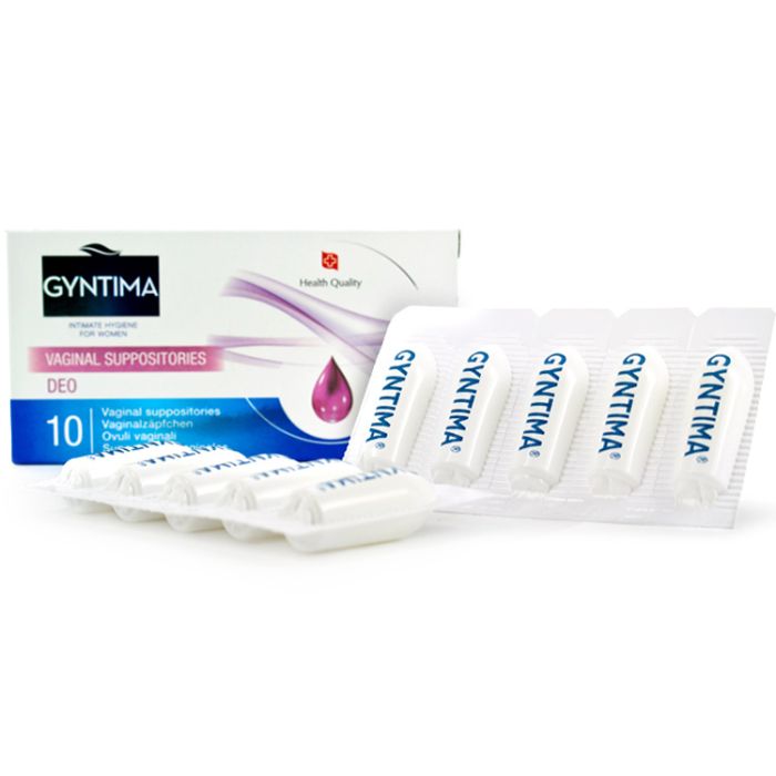 GYNTIMA Vaginal Suppositories - DEO