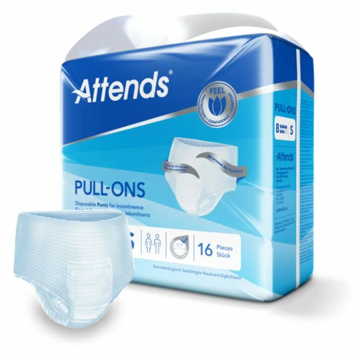 Attends Pull-on Incontinence Underwear - Pack of 16