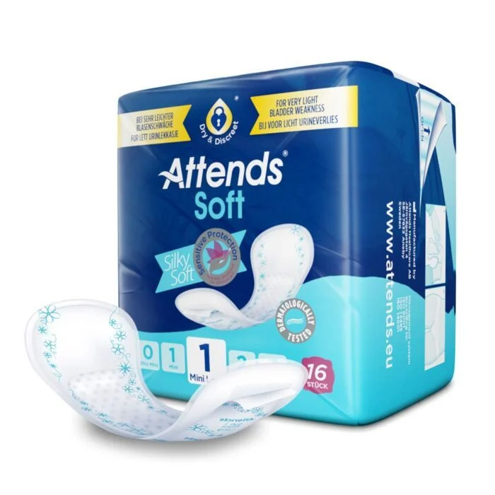 Attends Soft Incontinence Pads Pack 16