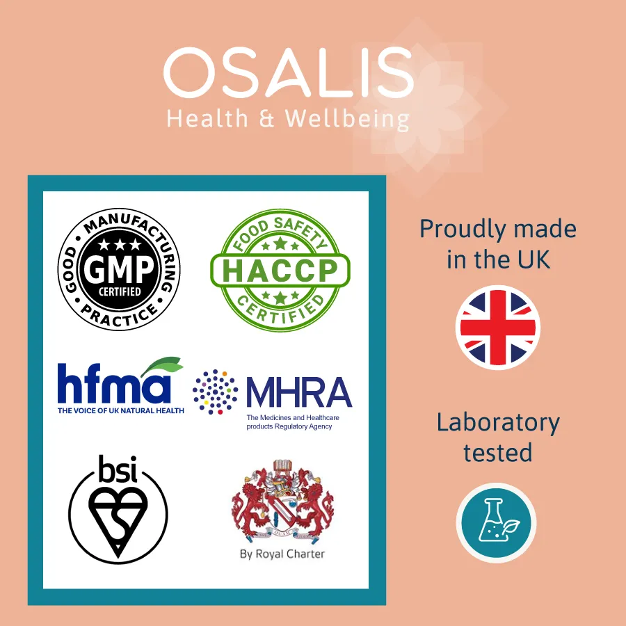 Osalis Vitamin D3 & K2 Supplement