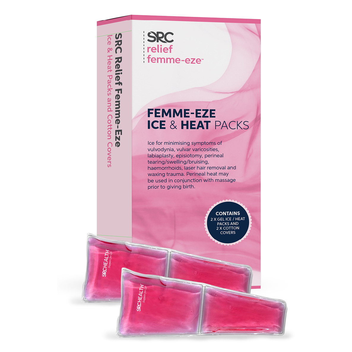 SRC Relief Femme-Eze Perineum Ice & Heat Packs
