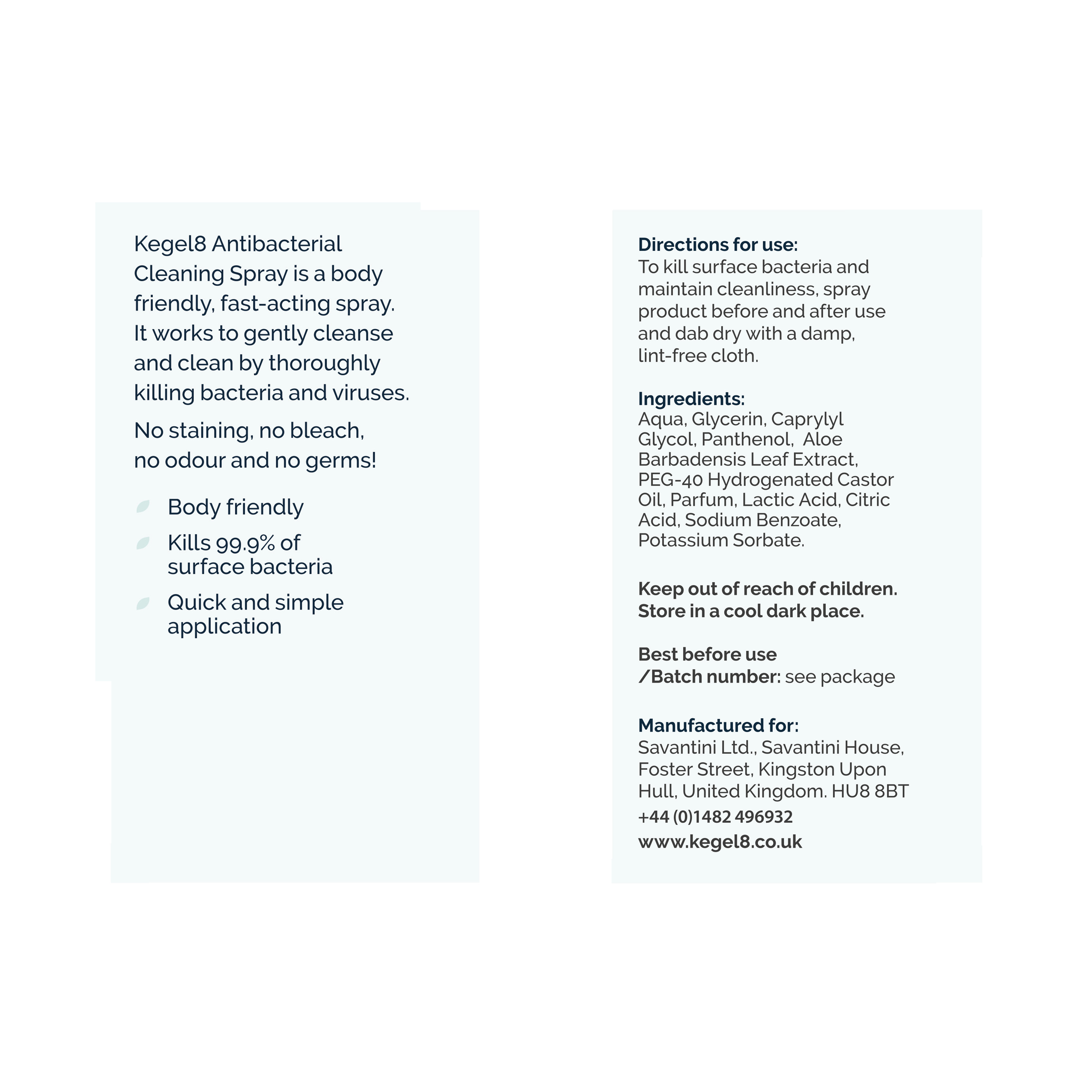 Kegel8 Pelvic Toner Conductivity Gel & Care Pack