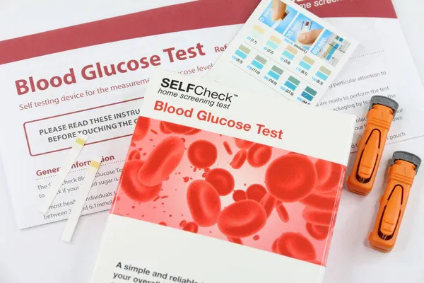 SELFCheck Blood Glucose Level Pack of 2 Tests
