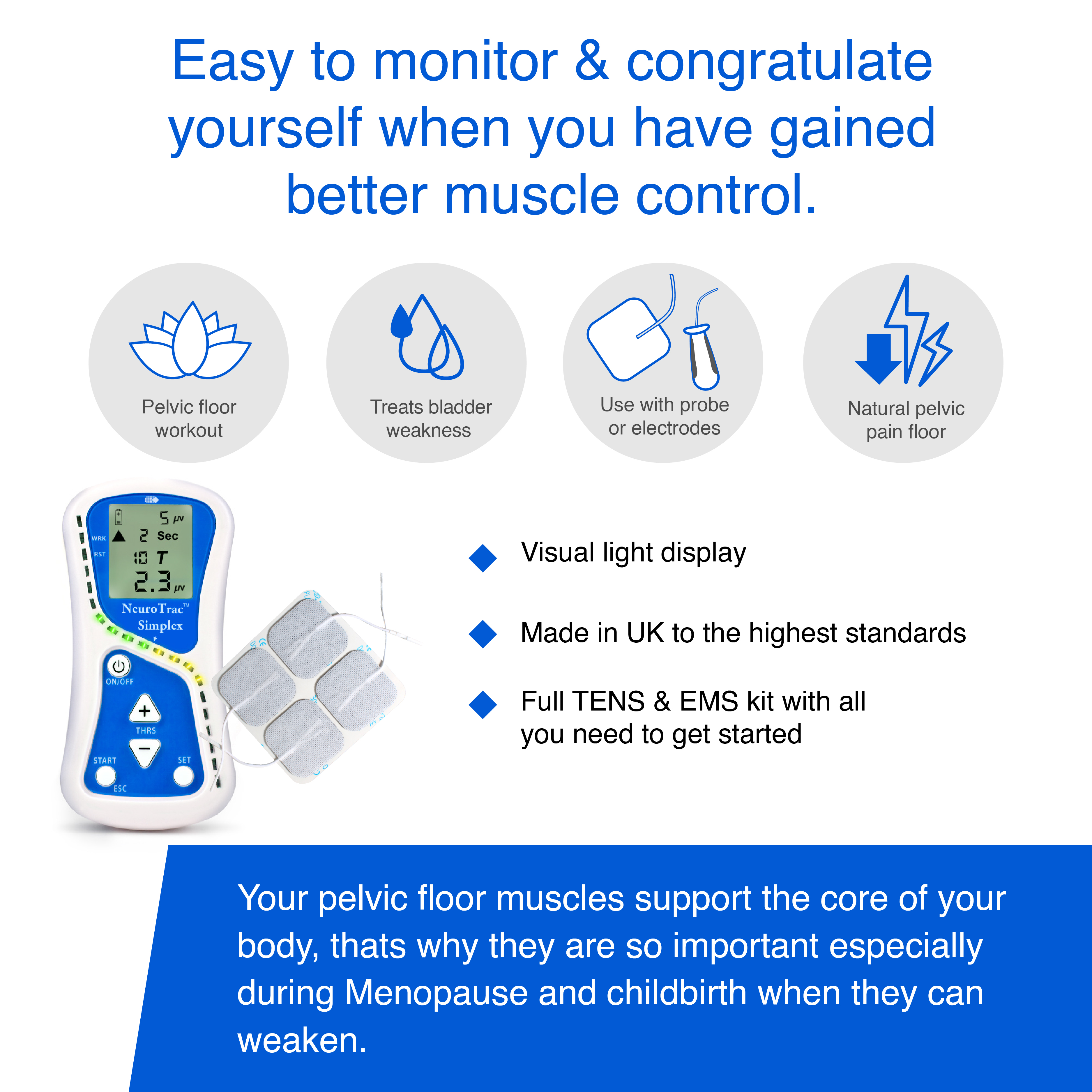 NeuroTrac Simplex EMG Biofeedback