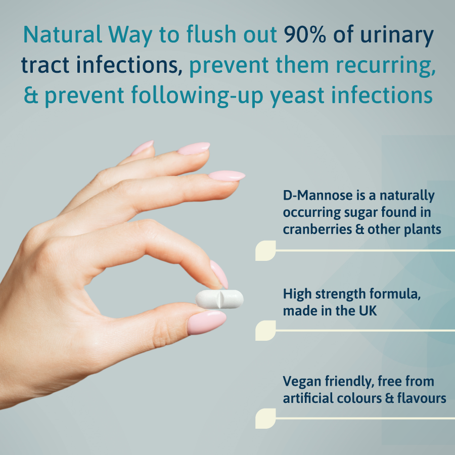 Osalis D Mannose UTI Bladder Support 1000mg