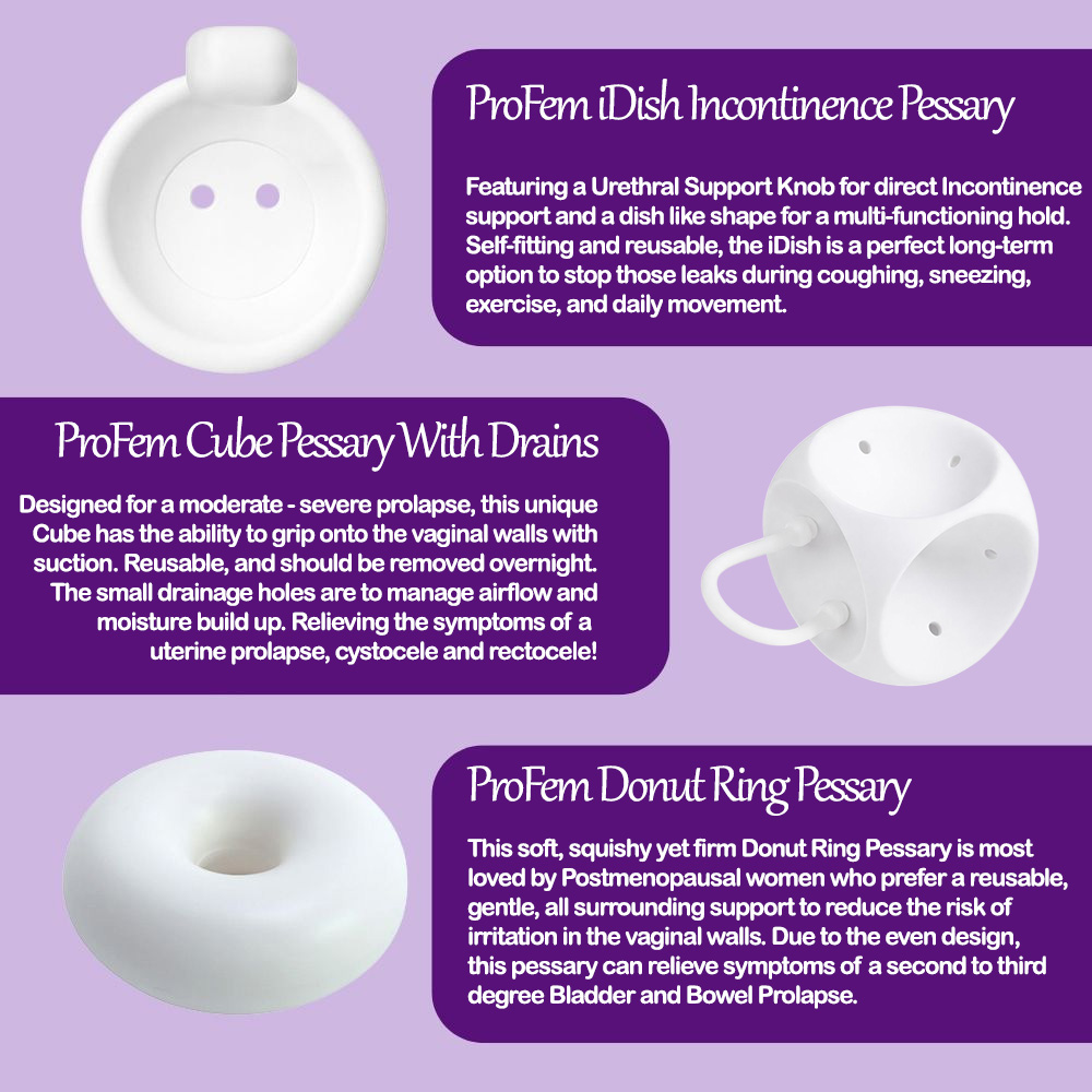 ProFem iDish Incontinence Pessary