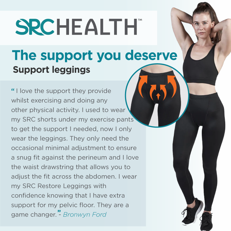 SRC Restore Support Leggings - Uterine Prolapse & Continence Treatment