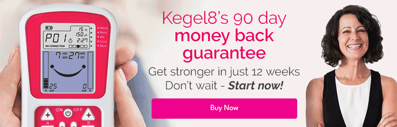 Kegel8 finds, works, & strengthens pelvic floor muscles automatically