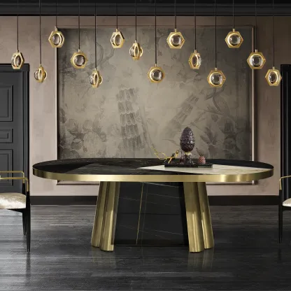 Eclatant Vintage Rectangular Linear Chandelier 72"