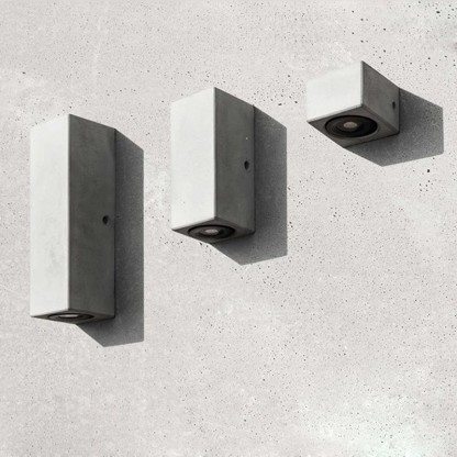 Garden Eaves Waterproof Outdoor Cement Wall Light
