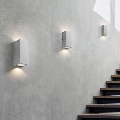 Garden Eaves Waterproof Outdoor Cement Wall Light
