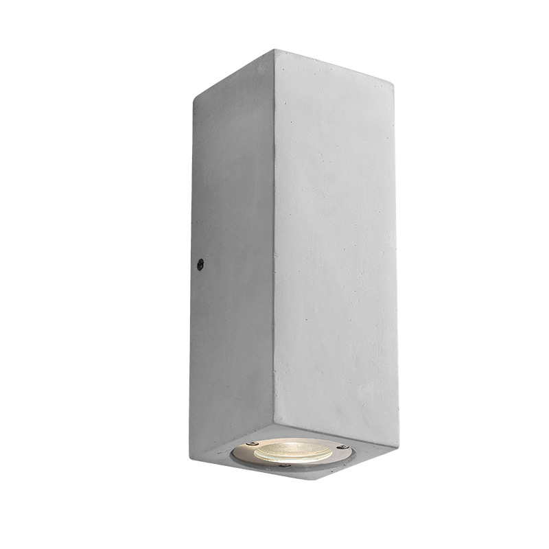 Garden Eaves Waterproof Outdoor Cement Wall Light