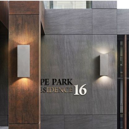 Garden Eaves Waterproof Outdoor Cement Wall Light