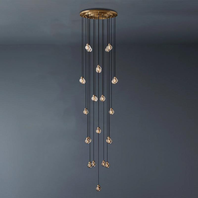 Morbisca Spherical Chandelier Modern 38"