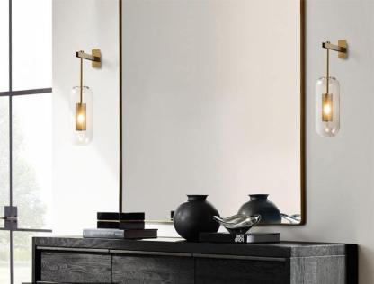 Vadim Glass Wall Lamp