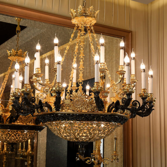 Nervous Chandelier 52″