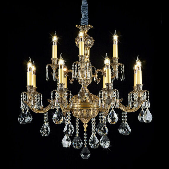 Dorothea Chandelier 34″12 Lights