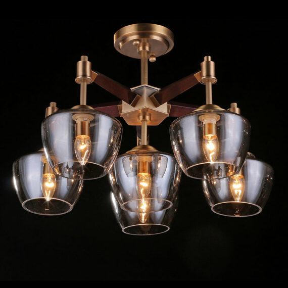 Doula Chandelier 26″ 6 Lights