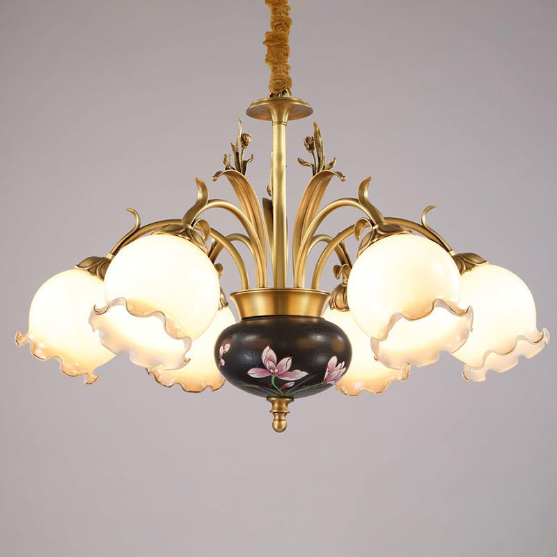 Petal Chandelier 30.3″ 6 Lights
