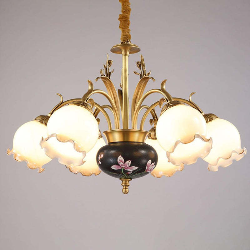Petal Chandelier 30.3″ 6 Lights