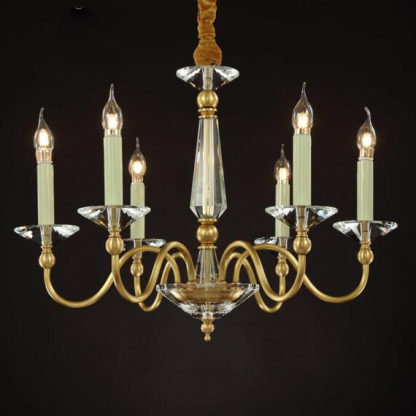 Angle Chandelier 26″ 6 Lights