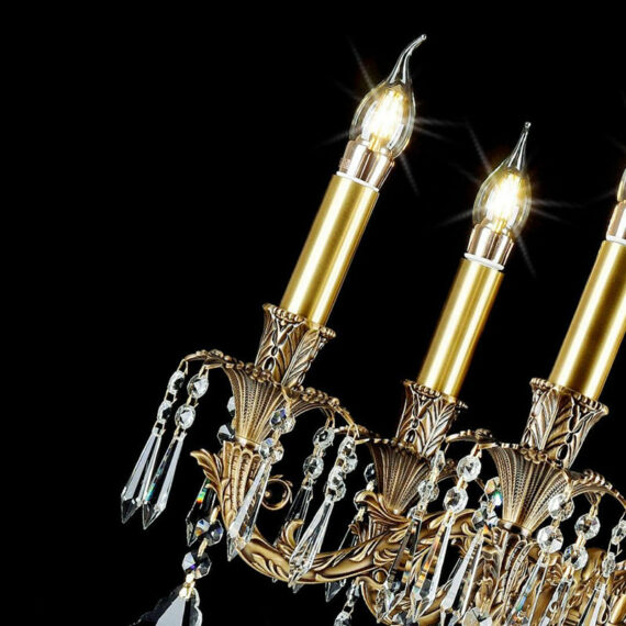 Dorothea Chandelier 34″12 Lights