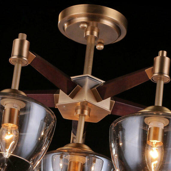 Doula Chandelier 26″ 6 Lights