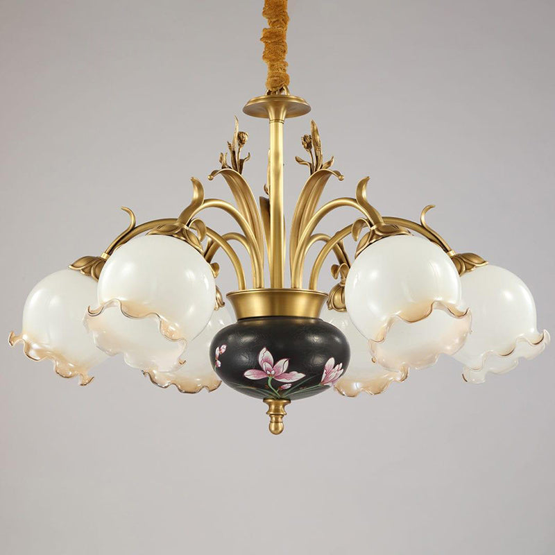 Petal Chandelier 30.3″ 6 Lights