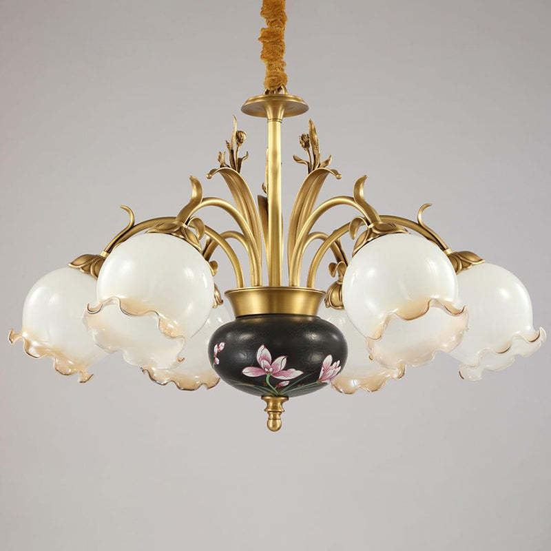 Petal Chandelier 30.3″ 6 Lights