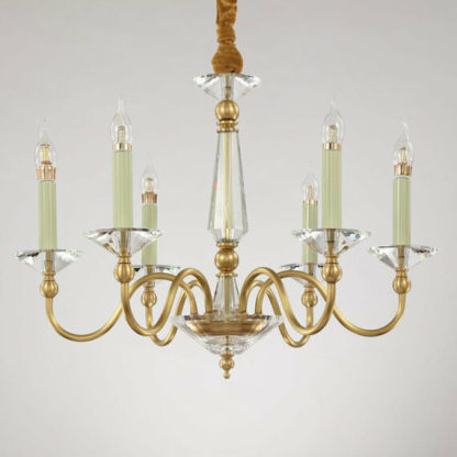 Angle Chandelier 26″ 6 Lights