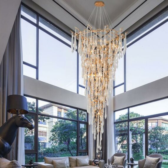 Flavia Crystal Branch Chandelier