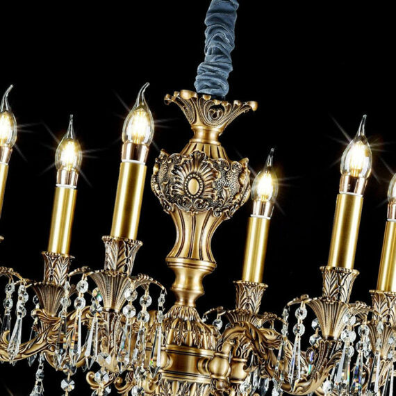 Dorothea Chandelier 34″12 Lights