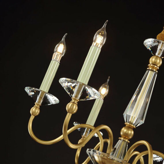 Angle Chandelier 26″ 6 Lights
