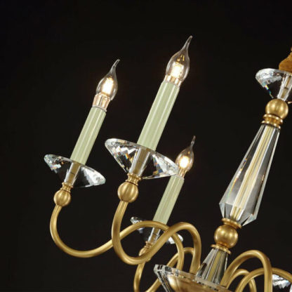 Angle Chandelier 26″ 6 Lights