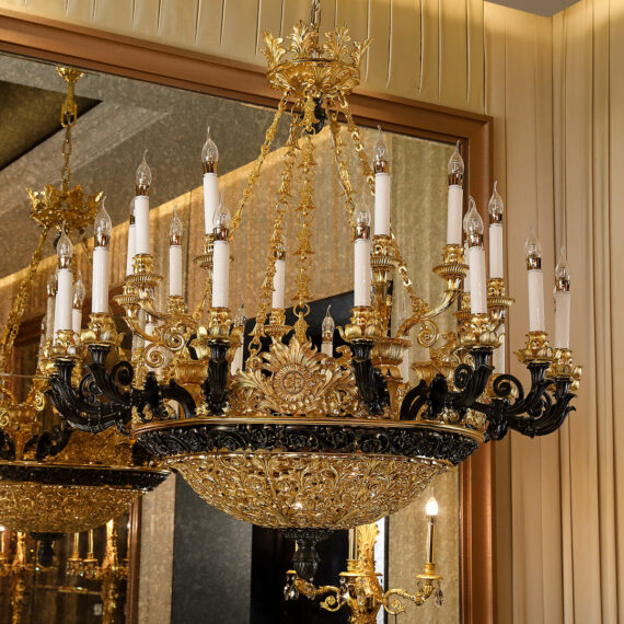 Nervous Chandelier 52″