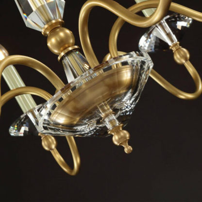 Angle Chandelier 26″ 6 Lights