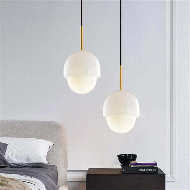 Modern Stacy Alabaster Pendant Light