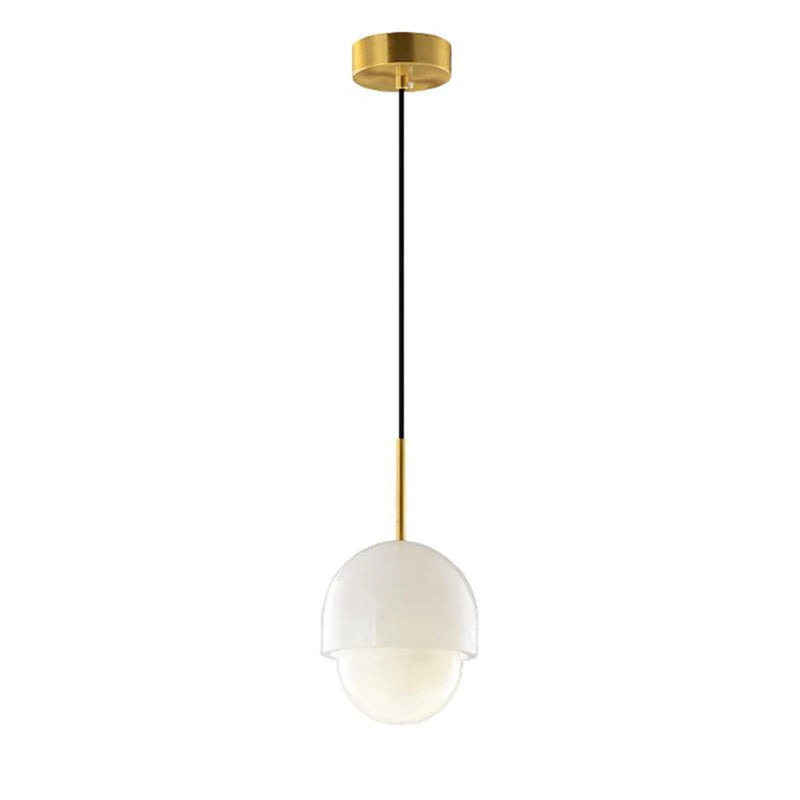 Modern Stacy Alabaster Pendant Light