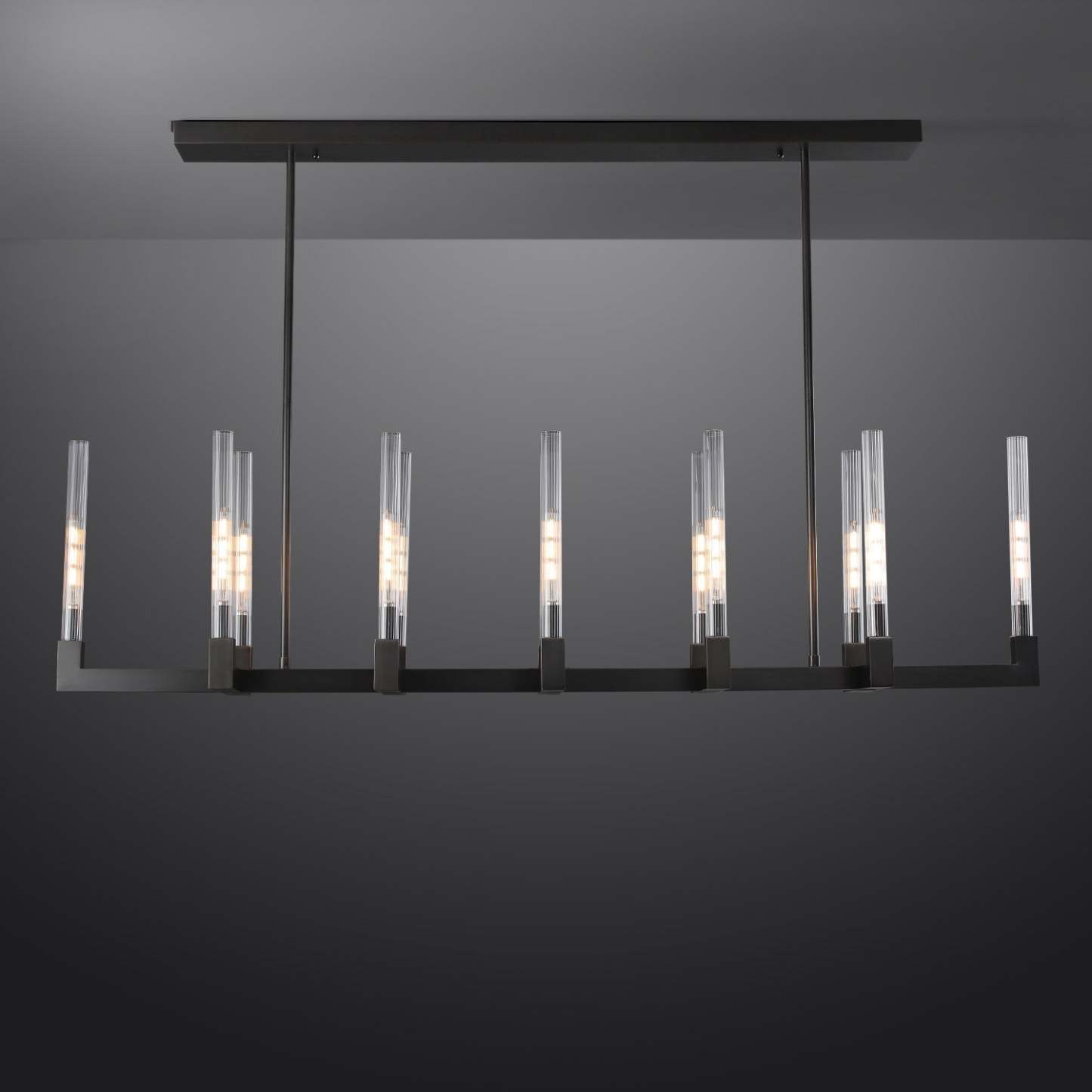 Cannele Refined Candlestick Linear Chandelier 66"